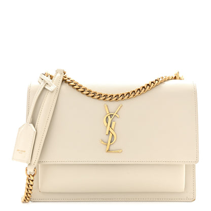 Saint Laurent Calfskin Medium Monogram Sunset Crema Soft 1 of 11