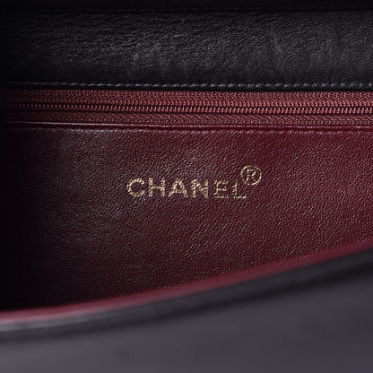 Chanel Lambskin Quilted Small Single Flap Bag Black 6 of 14