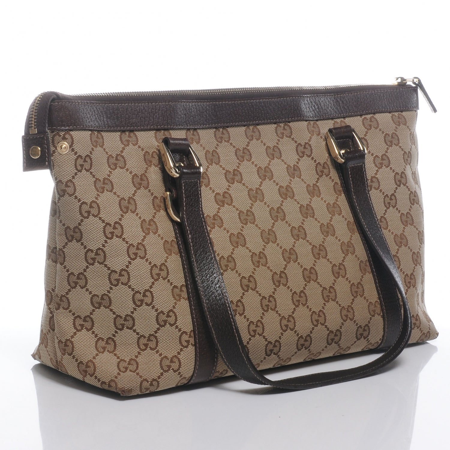 Gucci Monogram Medium Abbey Tote Brown 3 of 7
