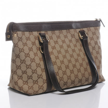 Gucci Monogram Medium Abbey Tote Brown 3 of 7
