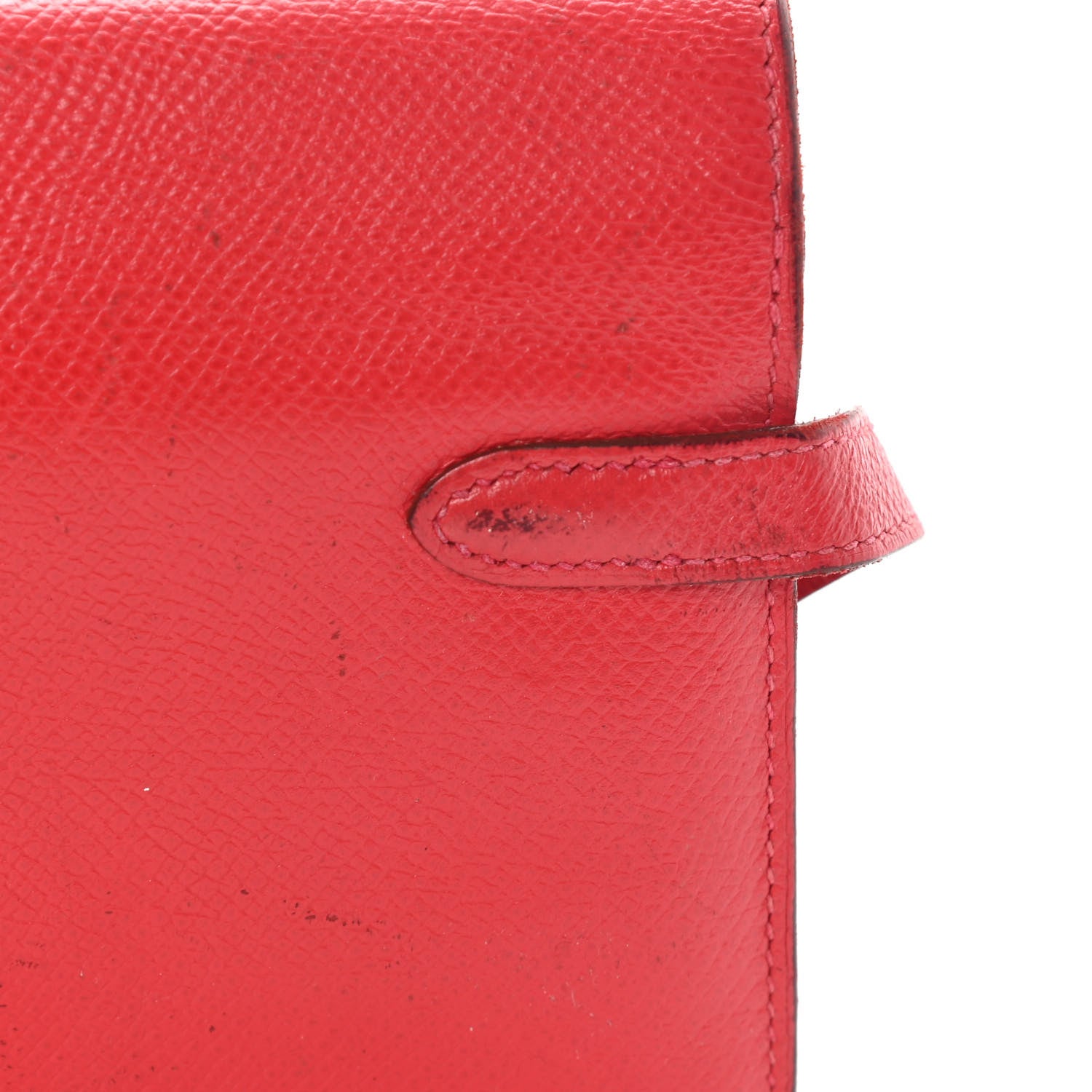 Hermes Epsom Kelly Longue Wallet Rouge Casaque 16 of 18
