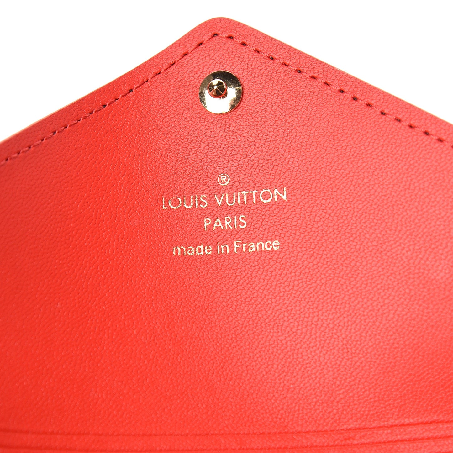 Monogram Medium Kirigami Pochette Insert Coquelicot