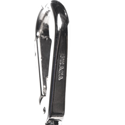 Prada Saffiano Robot Trick Keychain Black 3 of 4