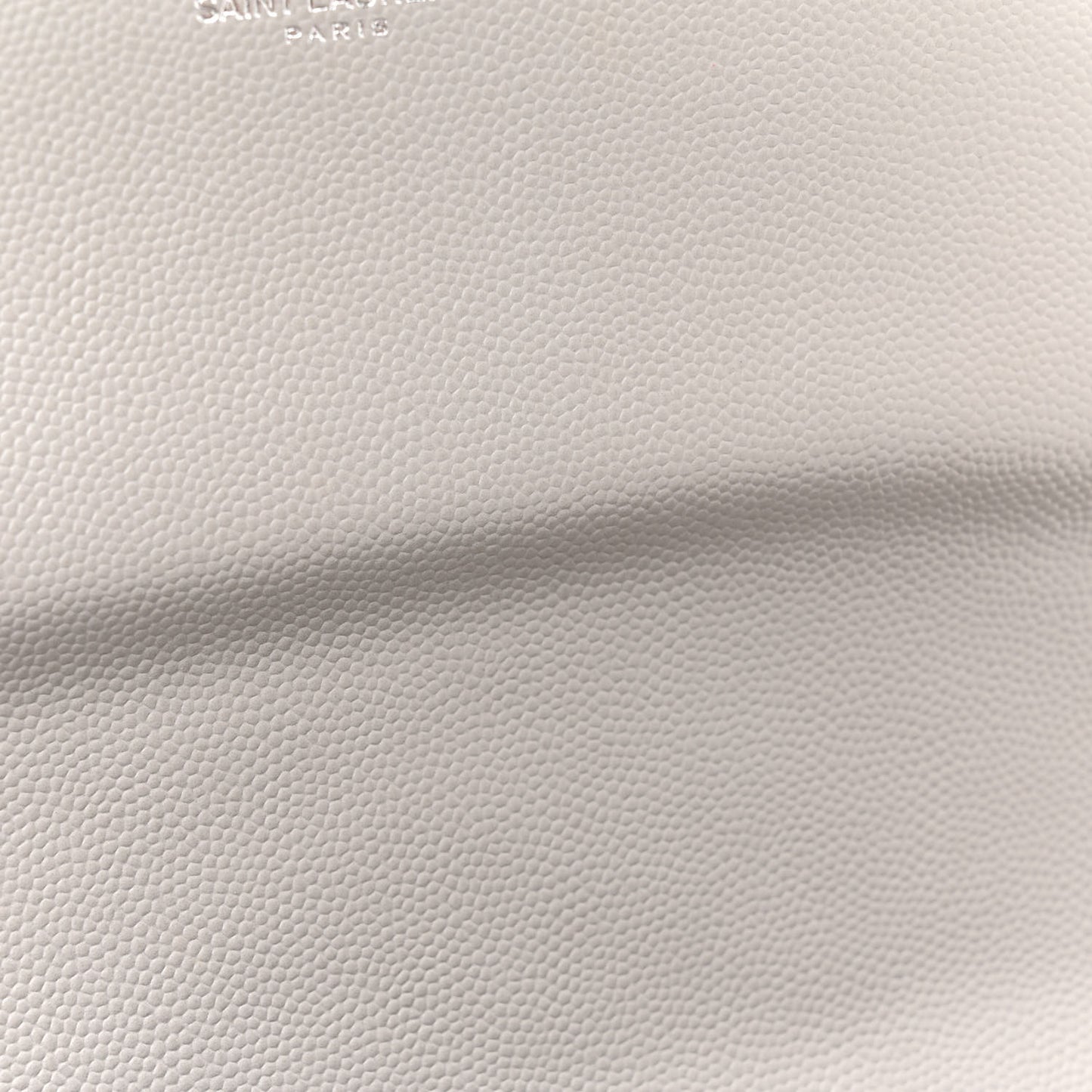Grain De Poudre Matelasse Chevron Large Monogram Satchel Light Grey