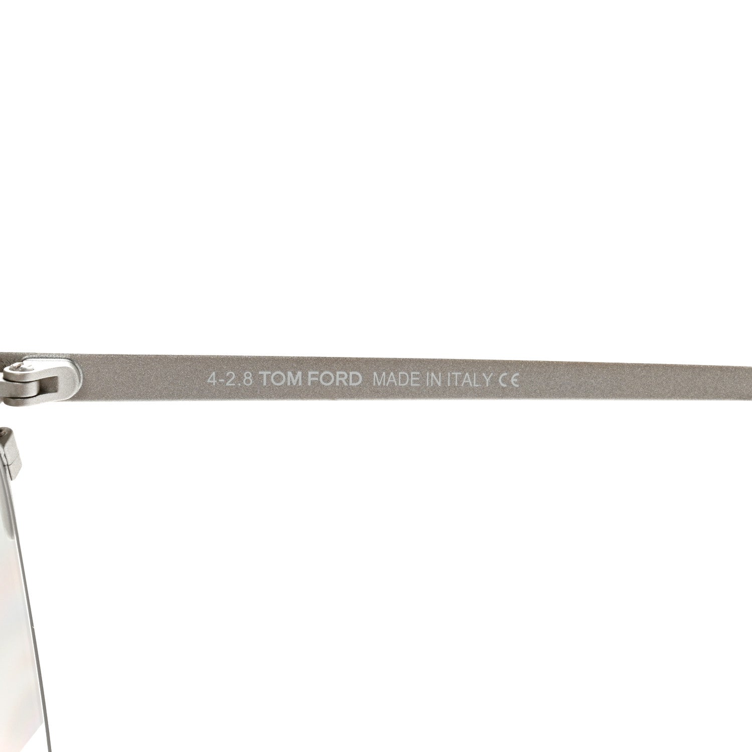 Tom Ford Gold Plated West Sunglasses TF706 Silver 6 of 8