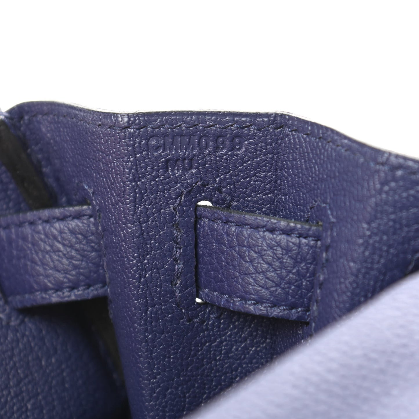 Togo Kelly Retourne 28 Bleu Encre