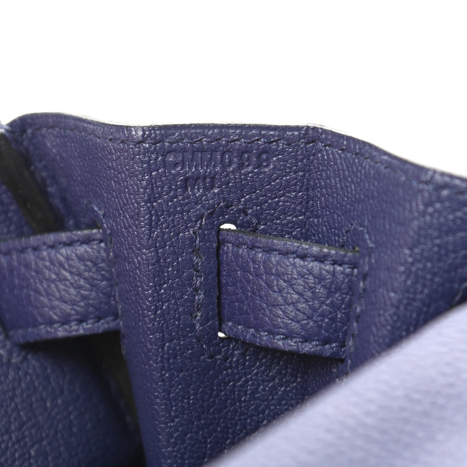 Hermes Togo Kelly Retourne 28 Bleu Encre 7 of 12