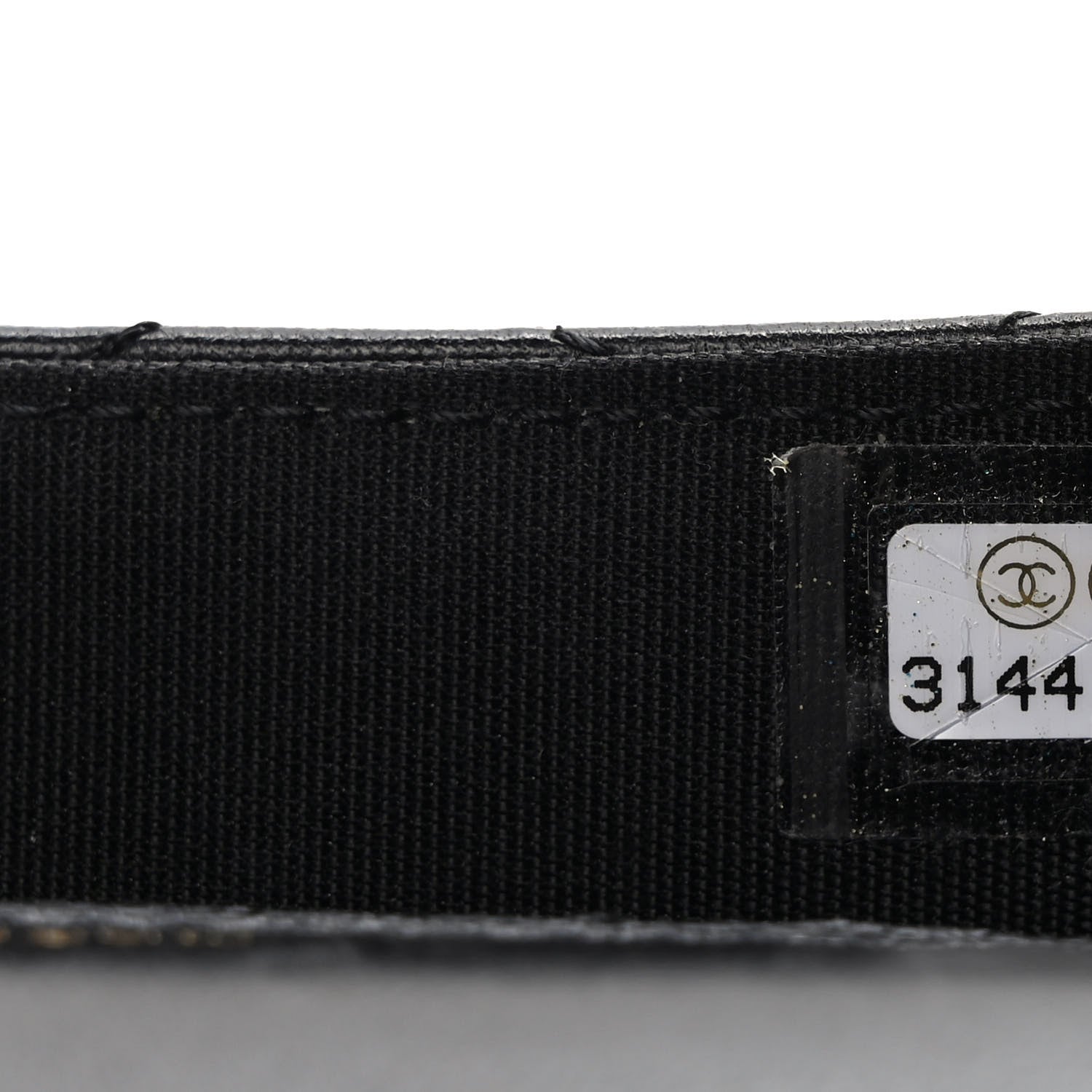 Chanel Lambskin Quilted Top Handle Flap Coin Purse With Chain Black 7 of 10