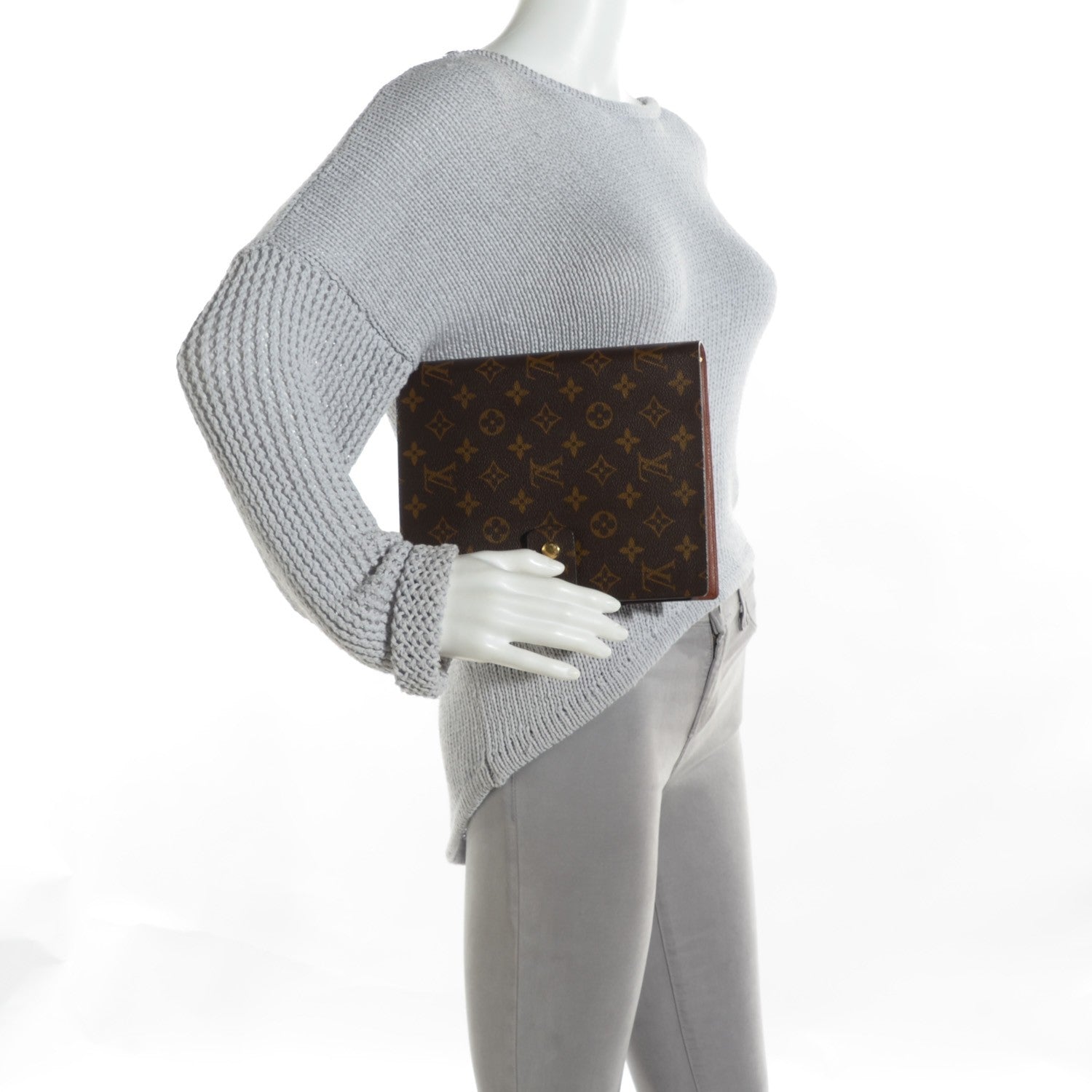 Louis Vuitton Monogram Large Ring Agenda Cover 2 of 8
