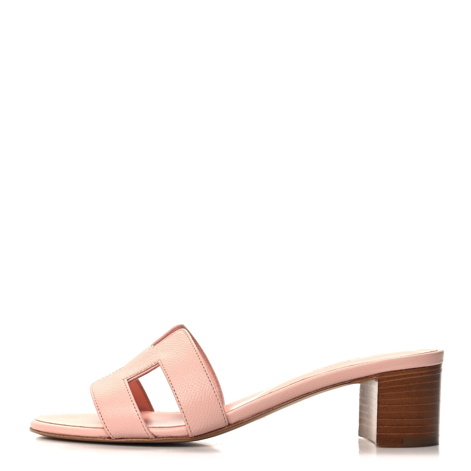 Hermes Epsom Oasis Sandals 39 Rose Aube 1 of 9