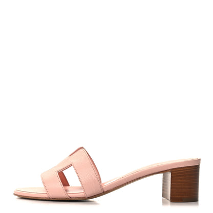 Hermes Epsom Oasis Sandals 39 Rose Aube 1 of 9