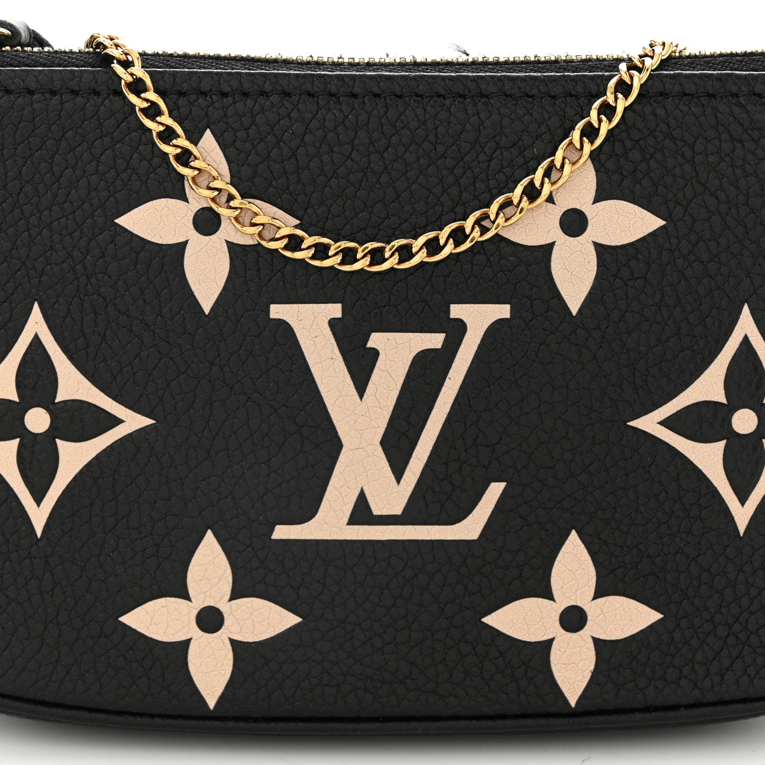 Louis Vuitton Empreinte Monogram Giant Mini Pochette Accessories Black 7 of 10