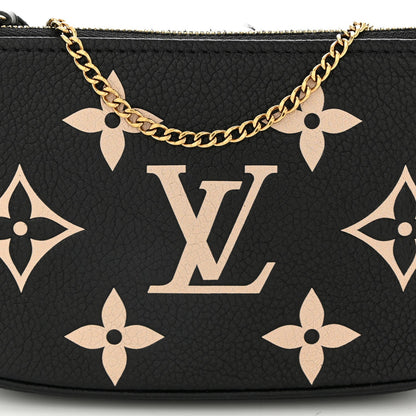 Louis Vuitton Empreinte Monogram Giant Mini Pochette Accessories Black 7 of 10