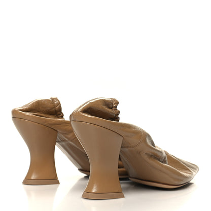 Bottega Veneta Crushed Nappa Almond Pumps 37 Cane Sugar 4 of 7