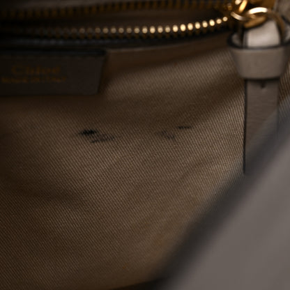 Chloe Suede Calfskin Small Faye Backpack Motty Grey 11 of 16