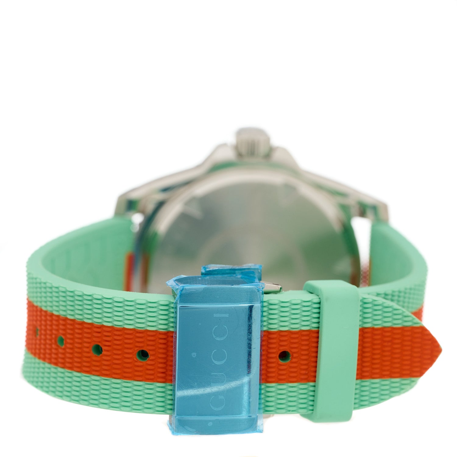 Gucci Stainless Steel Fabric 40mm Dive Automatic Watch Silver 3 of 4