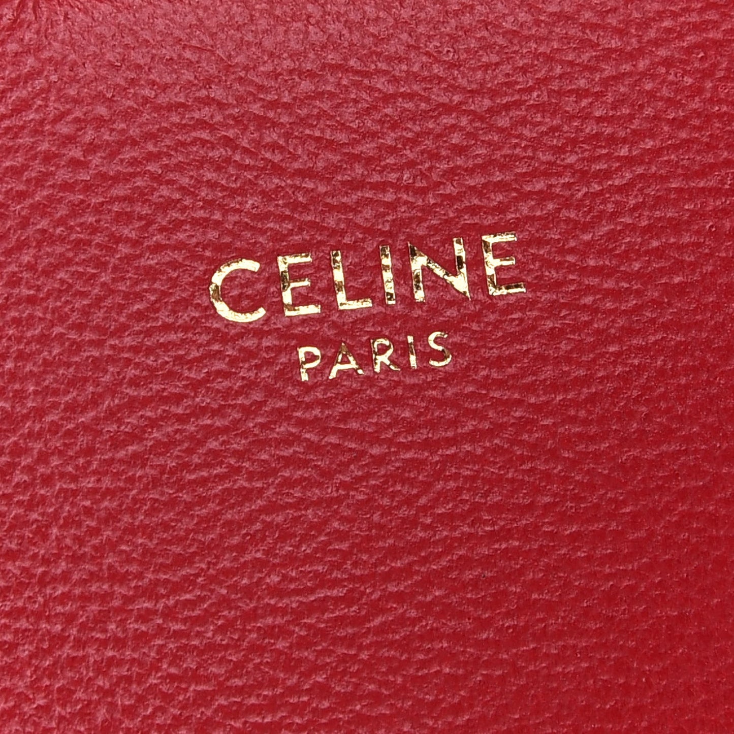 Shiny Calfskin Small C Bag Red