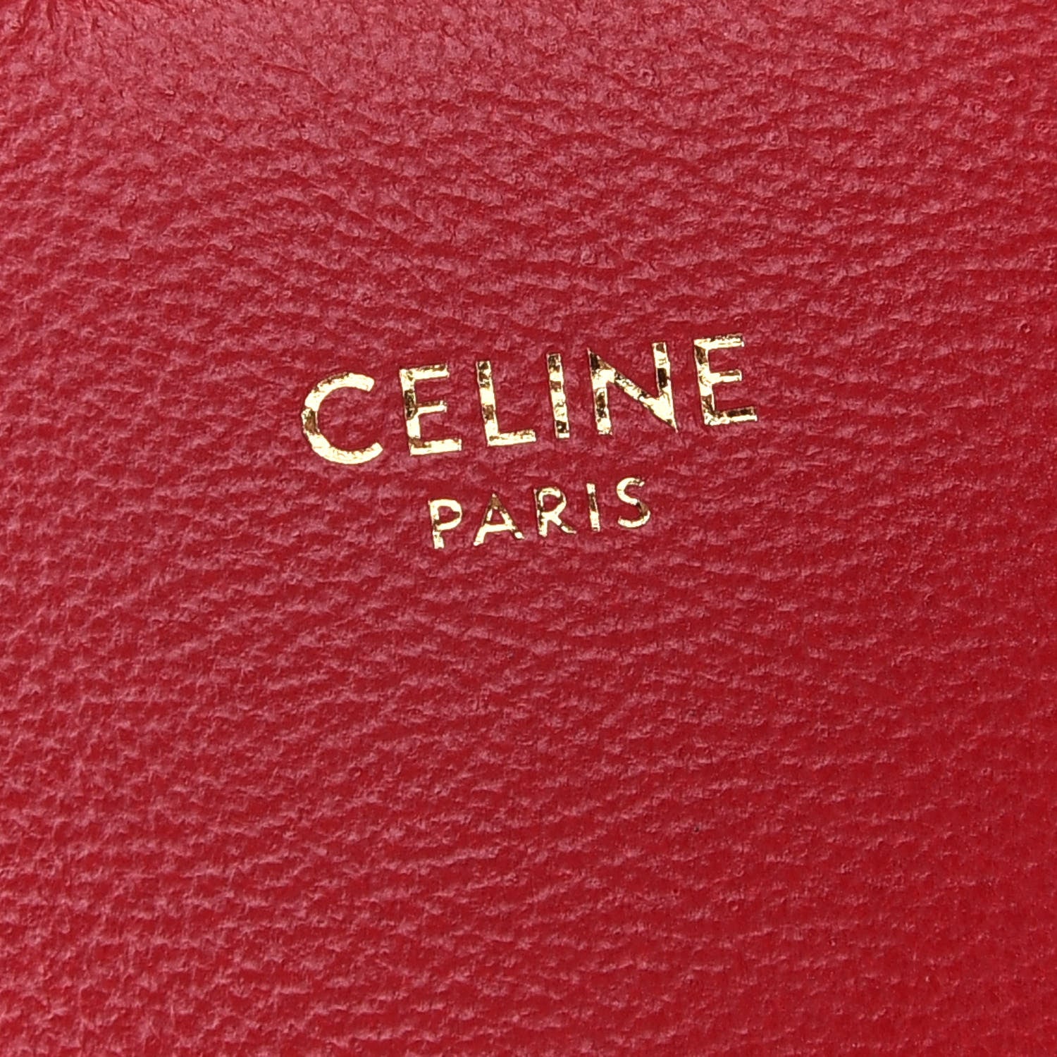 Celine Shiny Calfskin Small C Bag Red 6 of 9