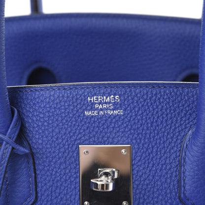 Hermes Togo Birkin 35 Bleu Electrique 5 of 12