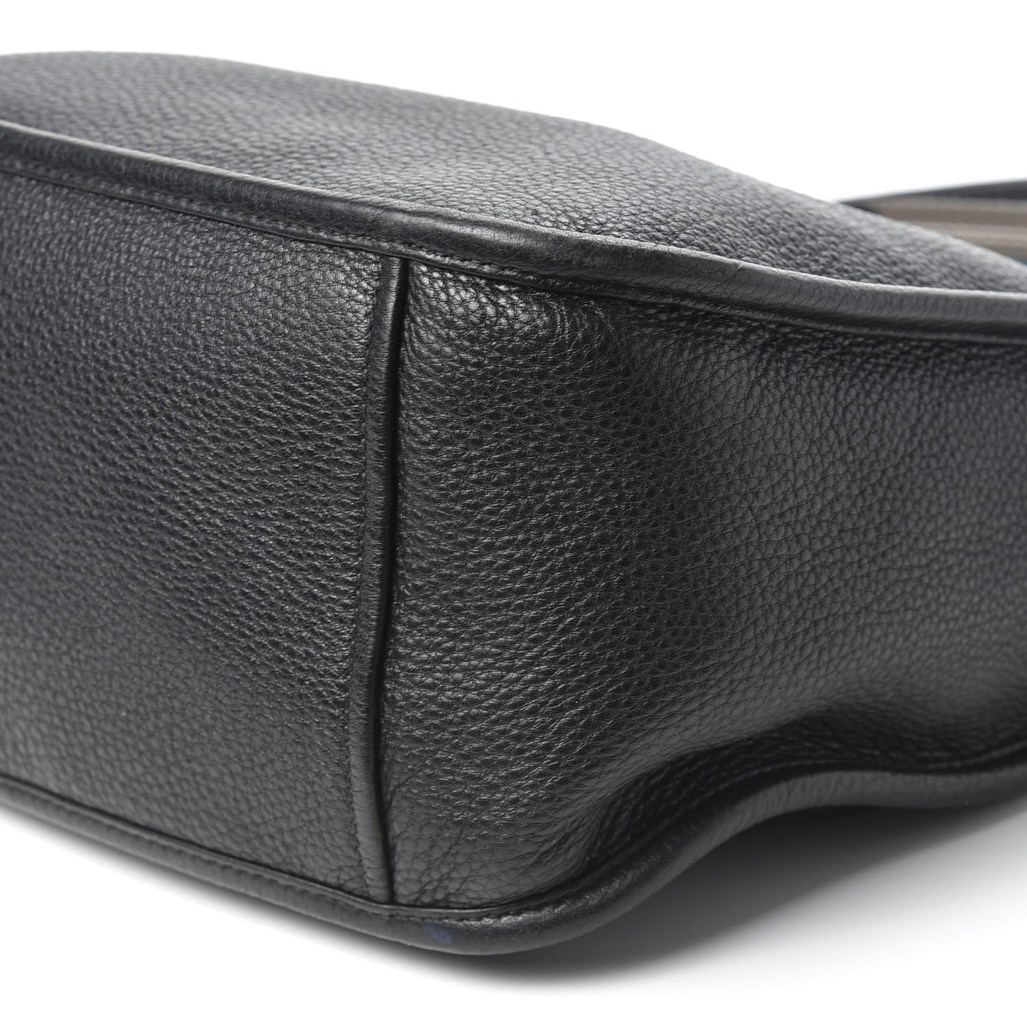 Vitello Daino Hobo Messenger Bag Black