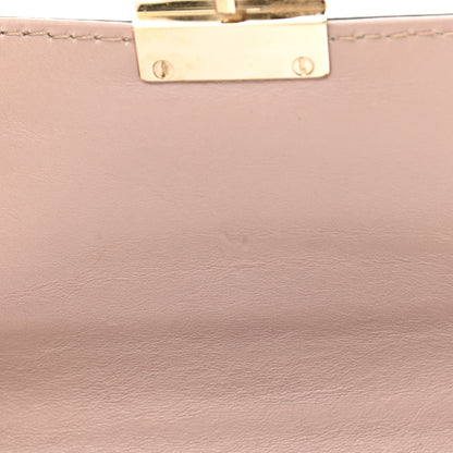 Valentino Garavani Vitello Small Glam Lock Rockstud Flap Poudre 11 of 12