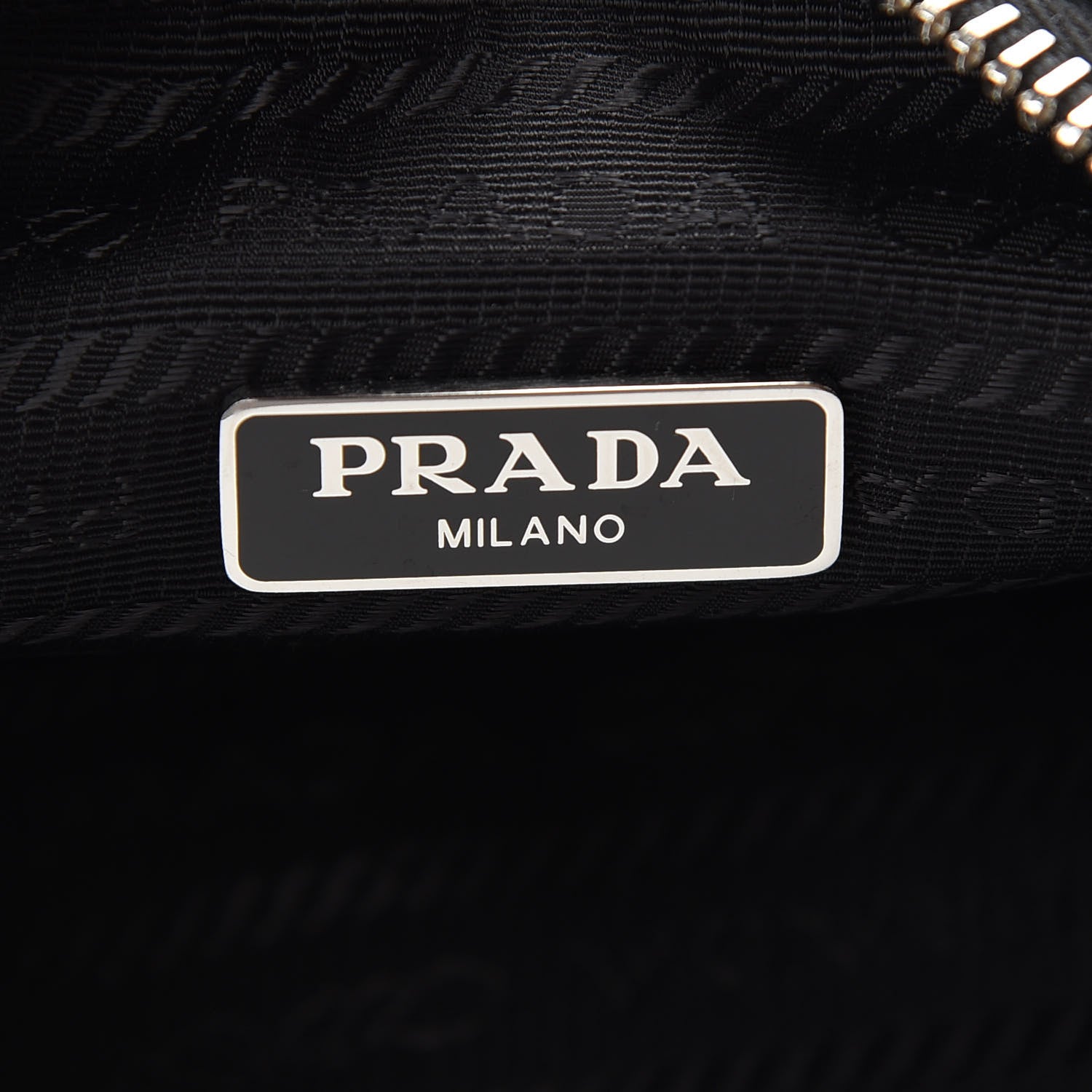 Prada Nylon Re-Edition 2005 Shoulder Bag Black 6 of 10