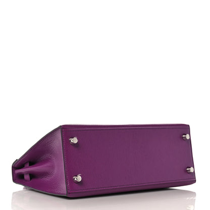 Hermes Chevre Chamkila Kelly Sellier 25 Anemone 5 of 41