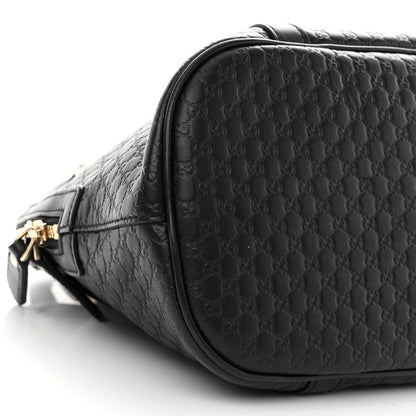 Gucci Microguccissima Medium Dome Bag Black 9 of 10
