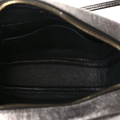 Saint Laurent Lame Nappa Star 3D Monogram Blogger Bag Silver 4 of 10