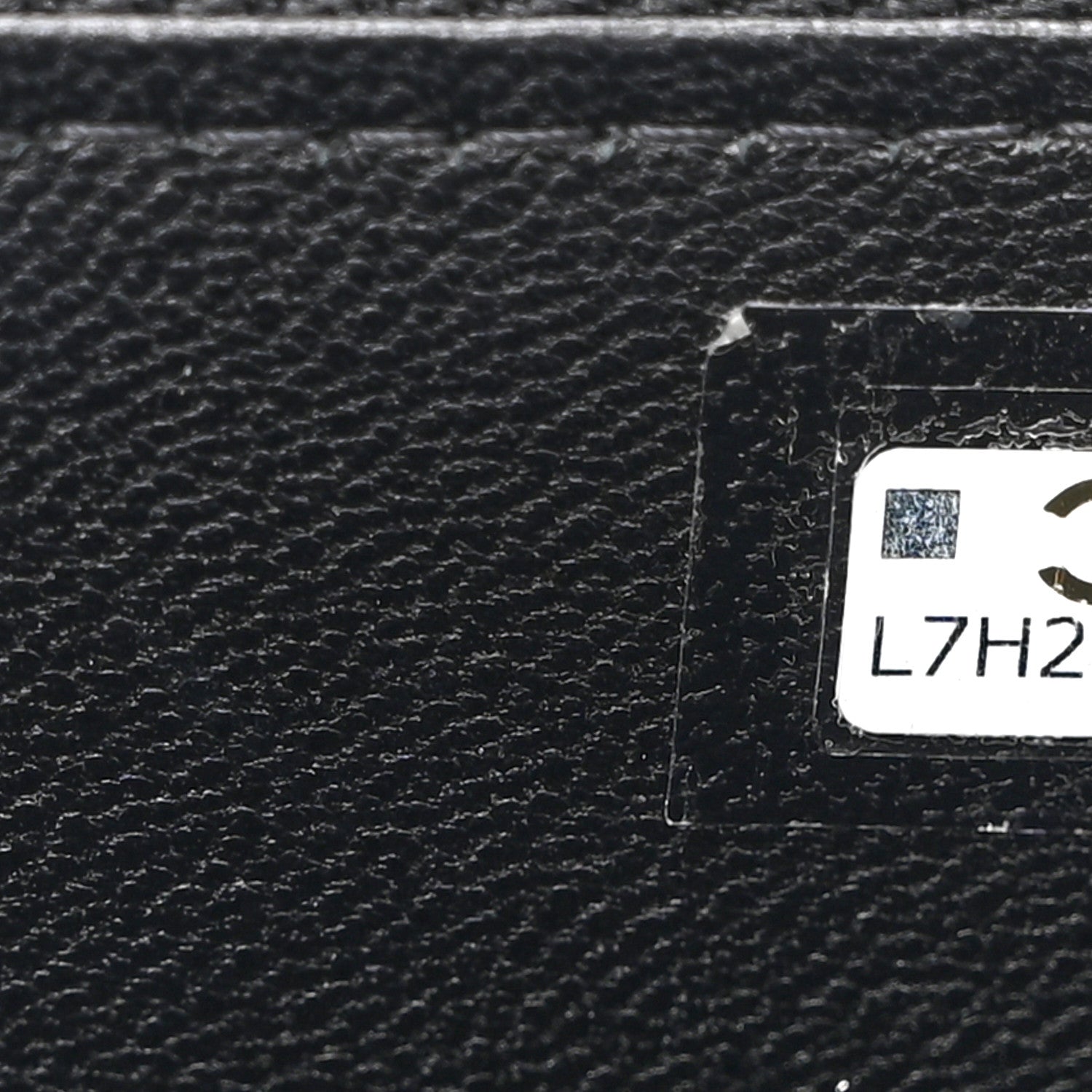 Chanel Lambskin Enamel Quilted Small Coco Hearts Vanity Case With Chain Black 8 of 11