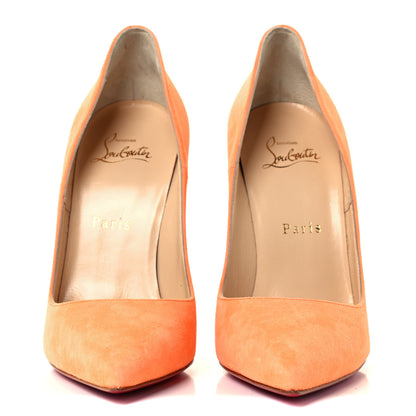 Christian Louboutin Suede So Kate 120 Pumps 37.5 Sunset 3 of 11