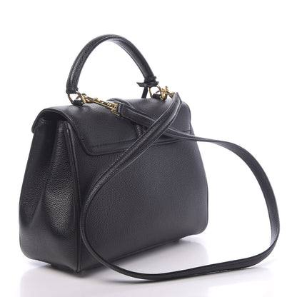 Celine Grained Calfskin Small 16 Top Handle Bag Black 3 of 12