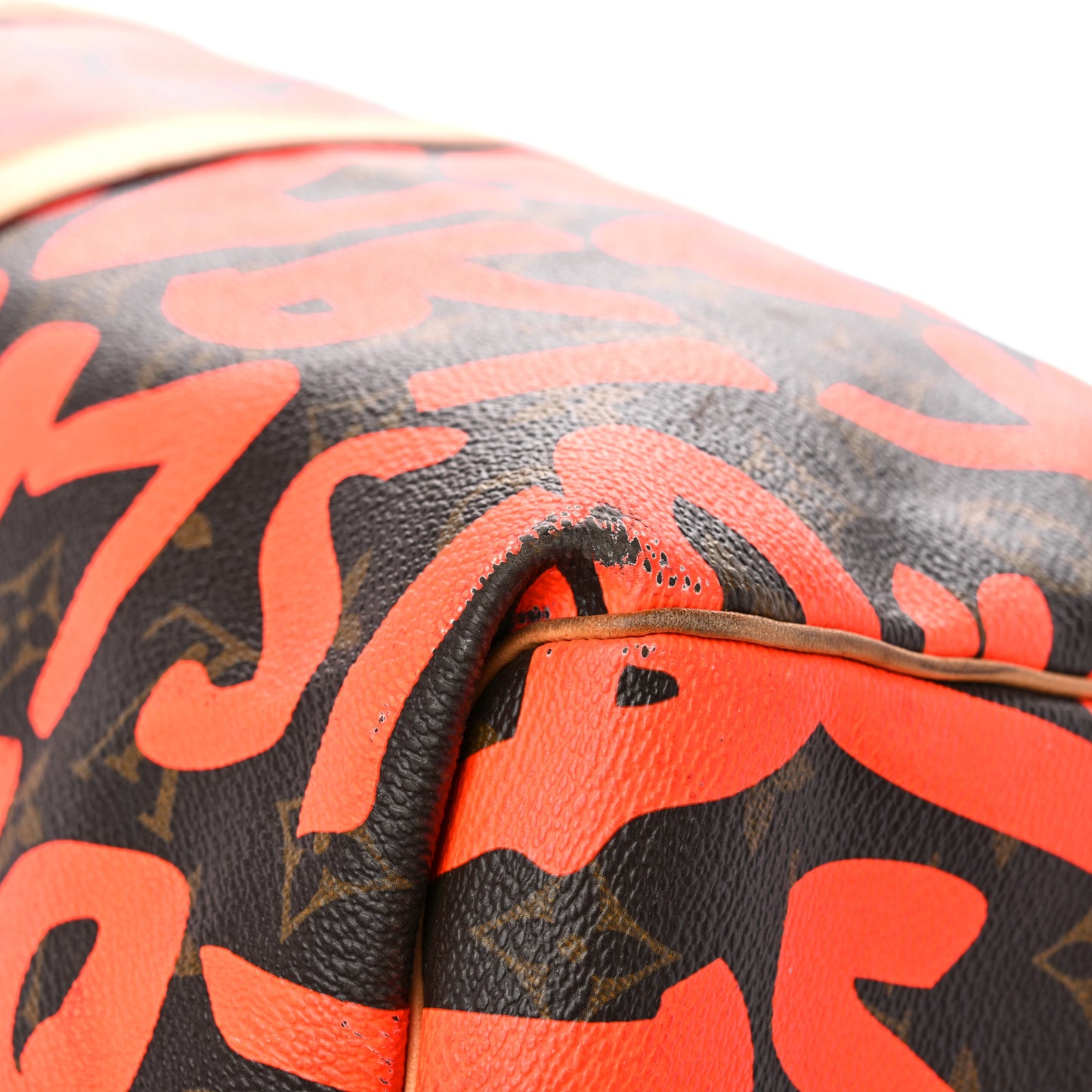 Monogram Graffiti Keepall 50 Orange