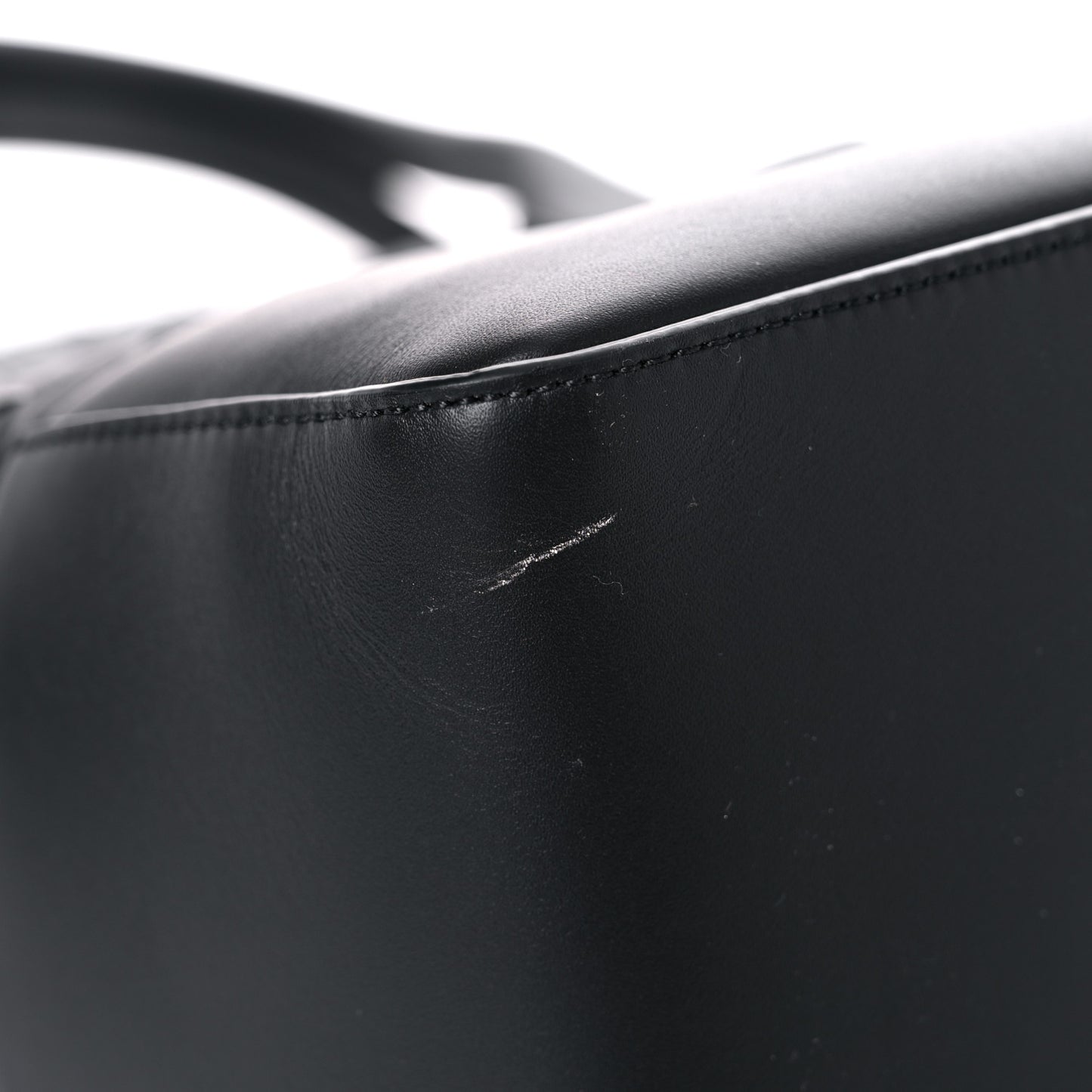 Nappa Intrecciato Tote Black