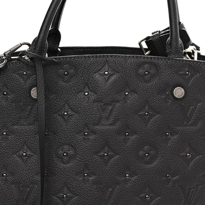 Louis Vuitton Empreinte Studded Montaigne MM Platine 8 of 12