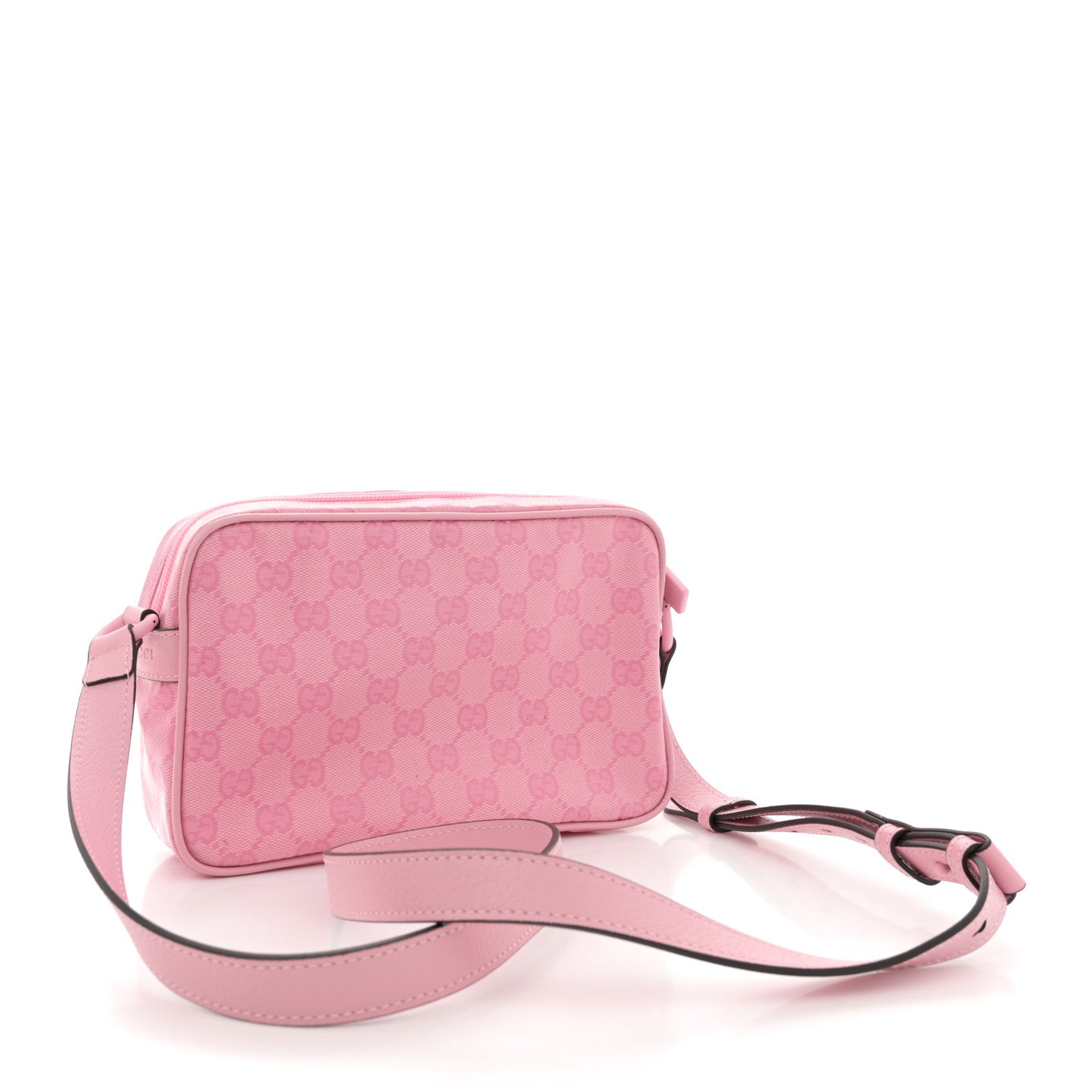 GG Crystal Monogram Mini Shoulder Bag Sugar Pink