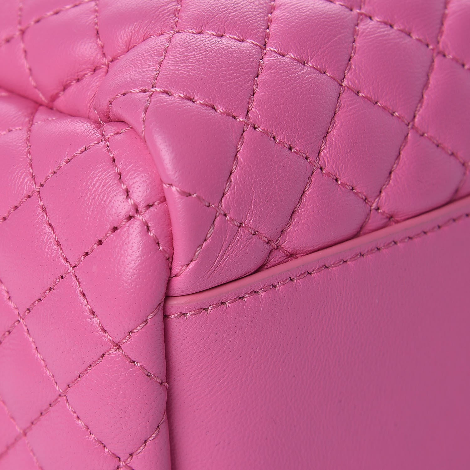 Versace Nappa Quilted Icon Bowler Pink 12 of 13