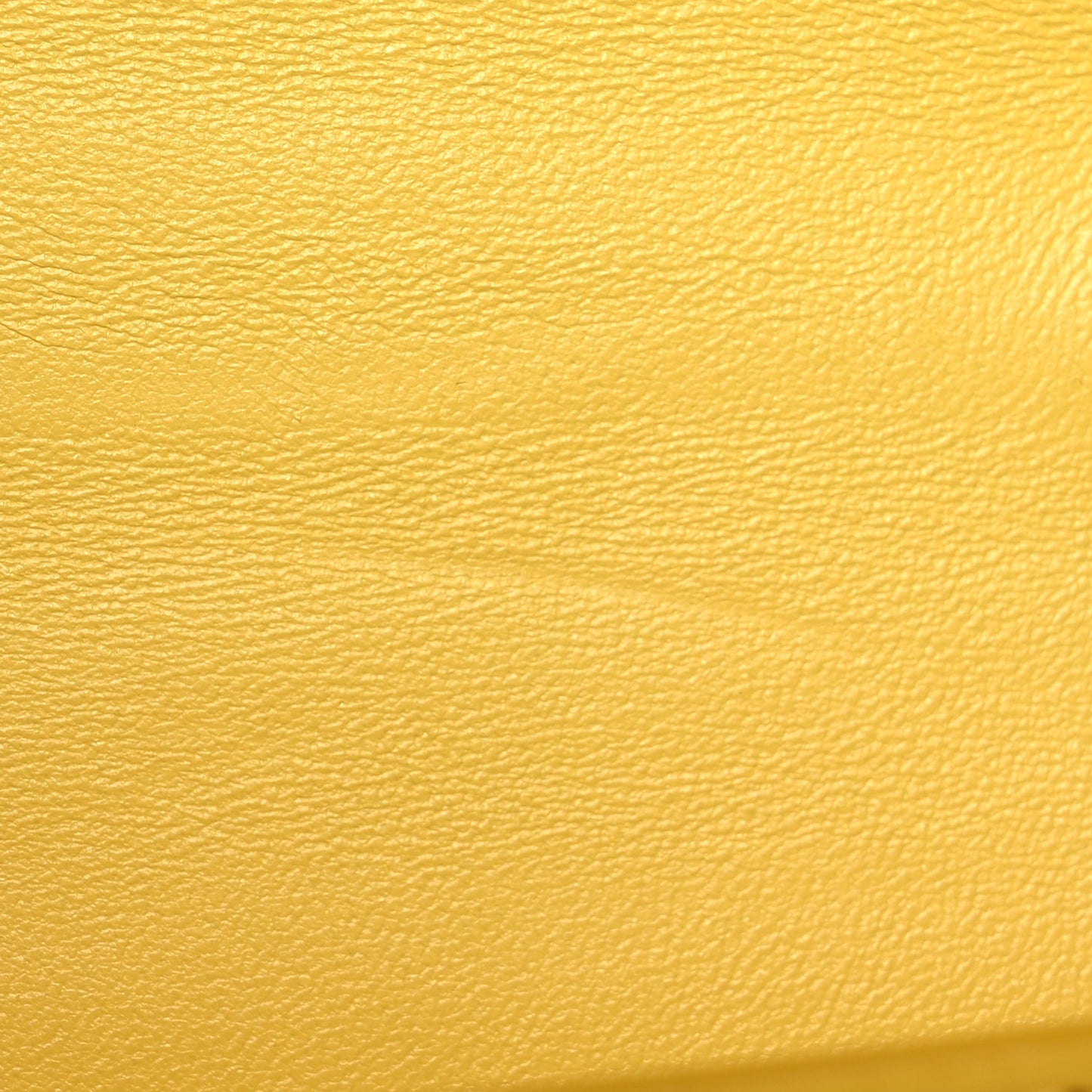 Box Calfskin Teen Classic Box Flap Bag Yellow