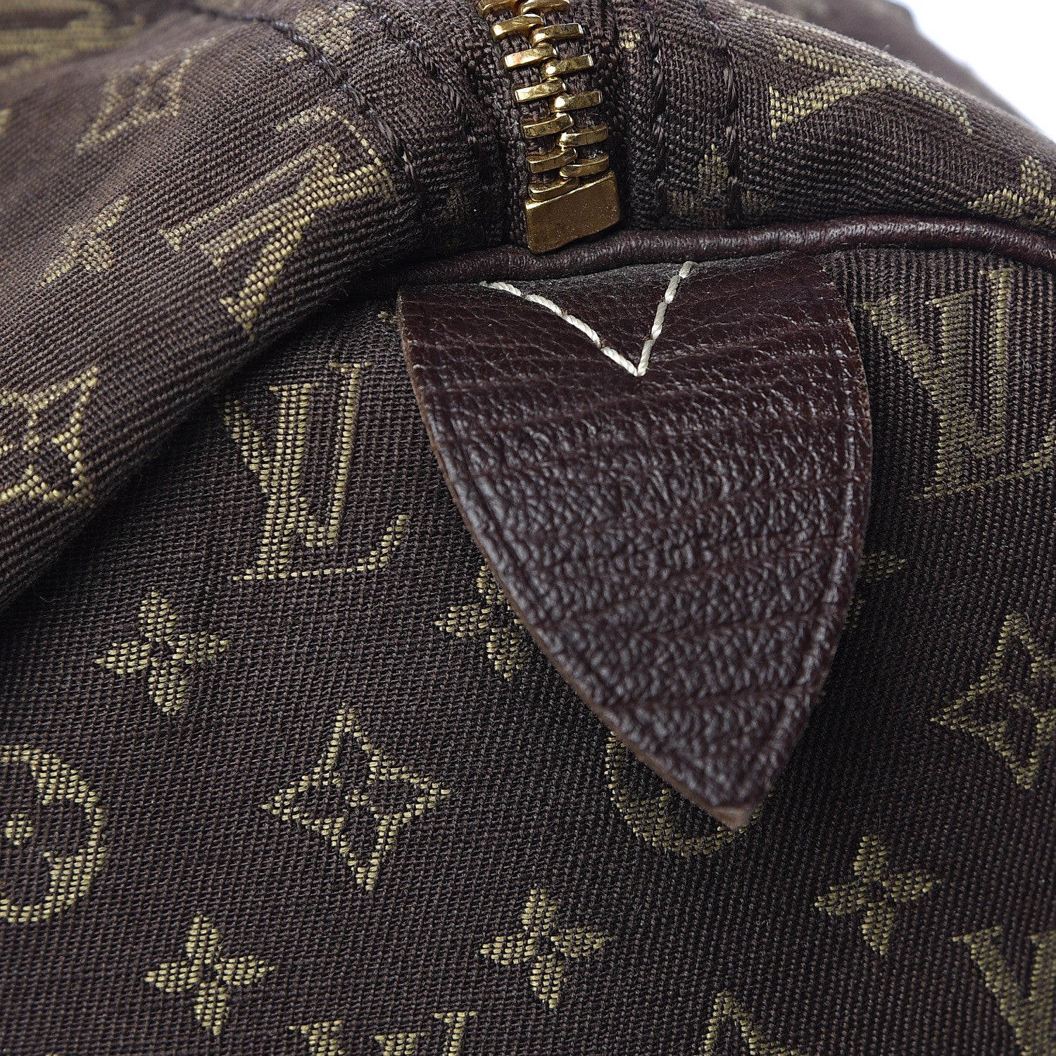 Louis Vuitton Mini Lin Speedy 30 Ebene 6 of 12
