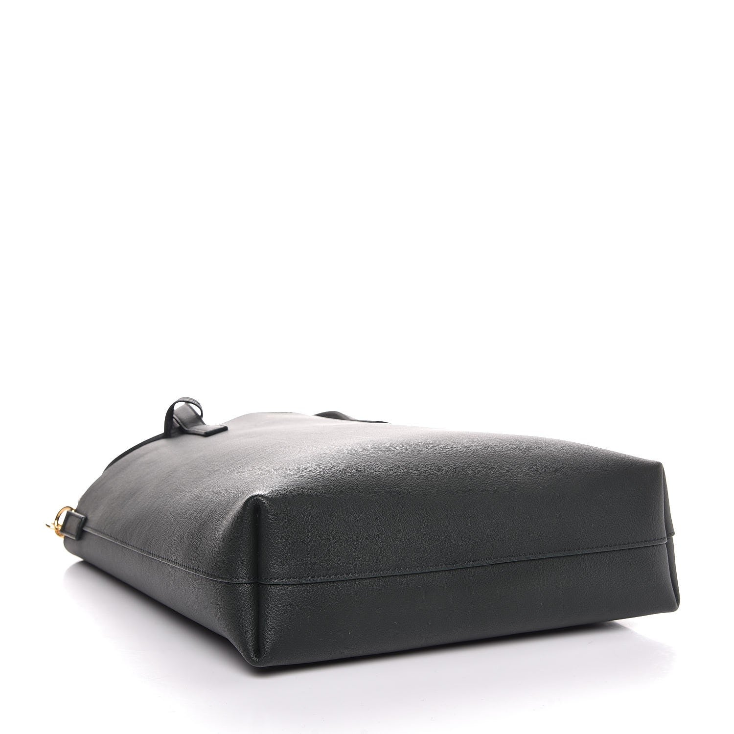 Saint Laurent Calfskin Toy Shopping Tote Dark Green 5 of 8