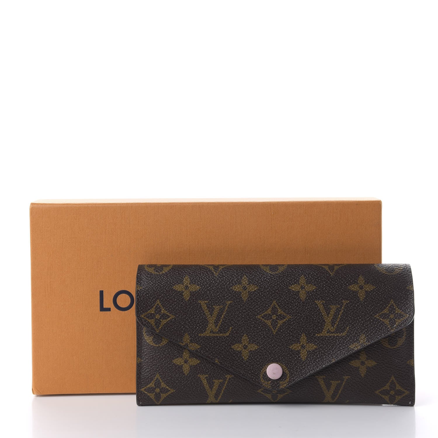 Louis Vuitton Monogram Josephine Wallet Rose Ballerine 10 of 10