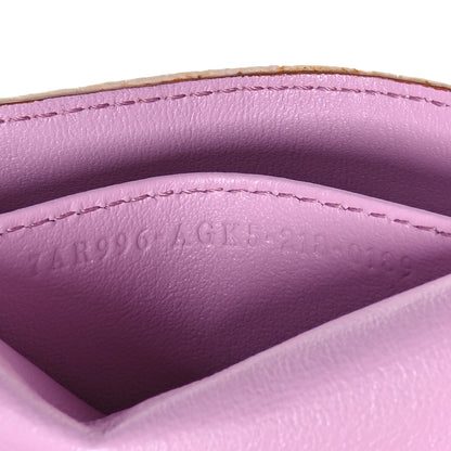 Fendi Nylon Nappa FF Embroidered Nano Baguette Maxi Handle Charm Light Pink 7 of 11