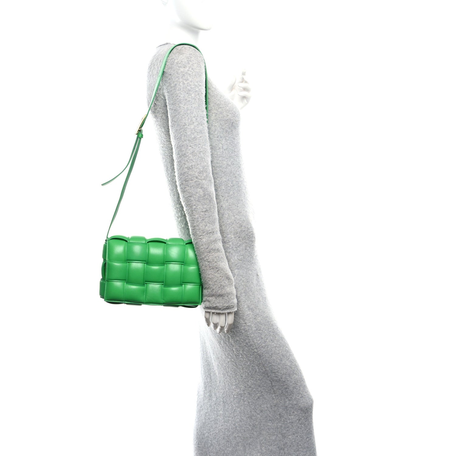 Bottega Veneta Nappa Maxi Intreccio Padded Cassette Crossbody Bag Parakeet 2 of 12