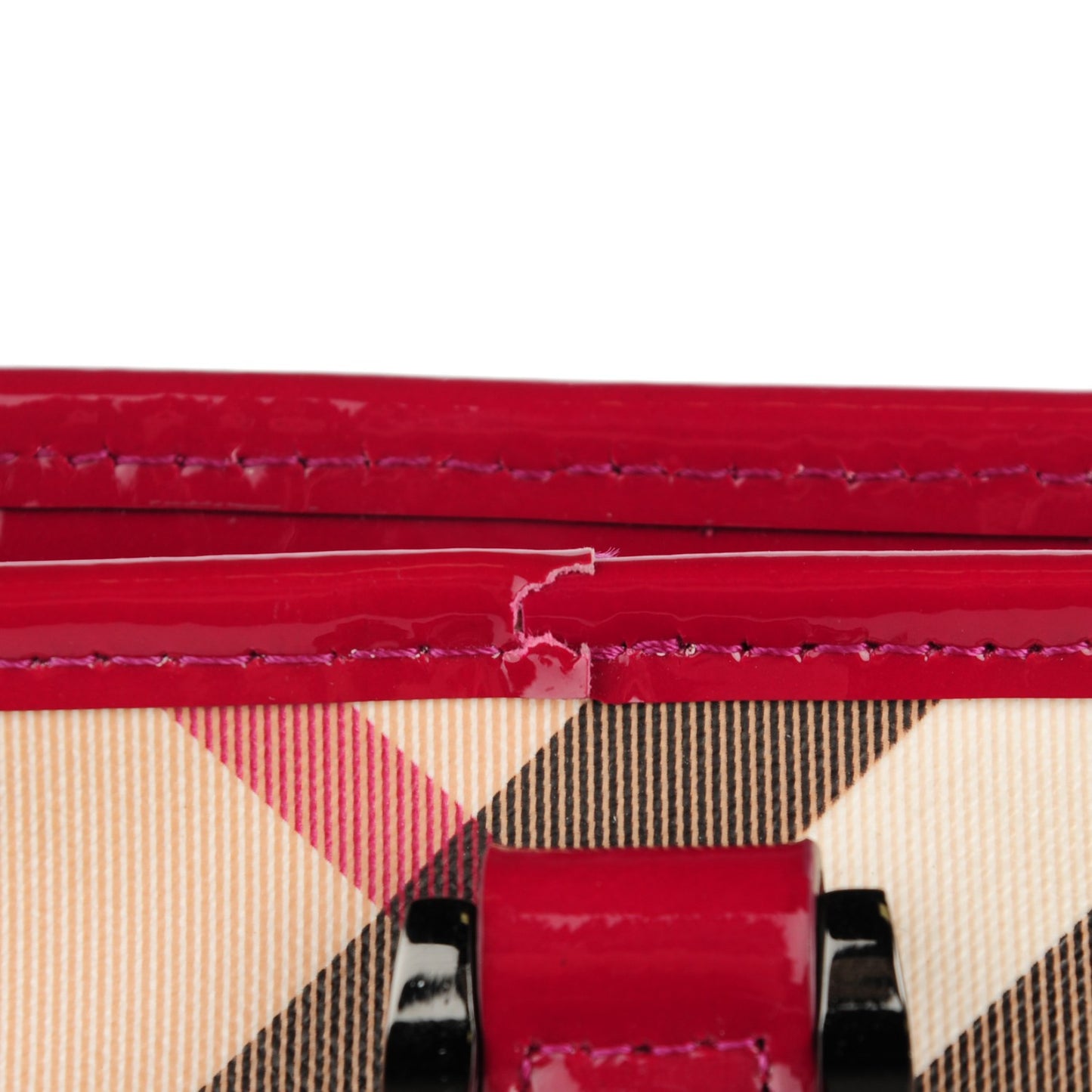 Supernova Check Regent Tote Berry