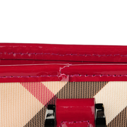 Burberry Supernova Check Regent Tote Berry 5 of 9