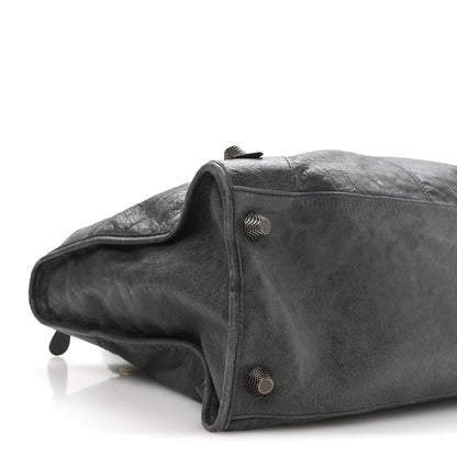 Balenciaga Agneau Giant 21 Rose Gold Hardware Work  Anthracite 10 of 12