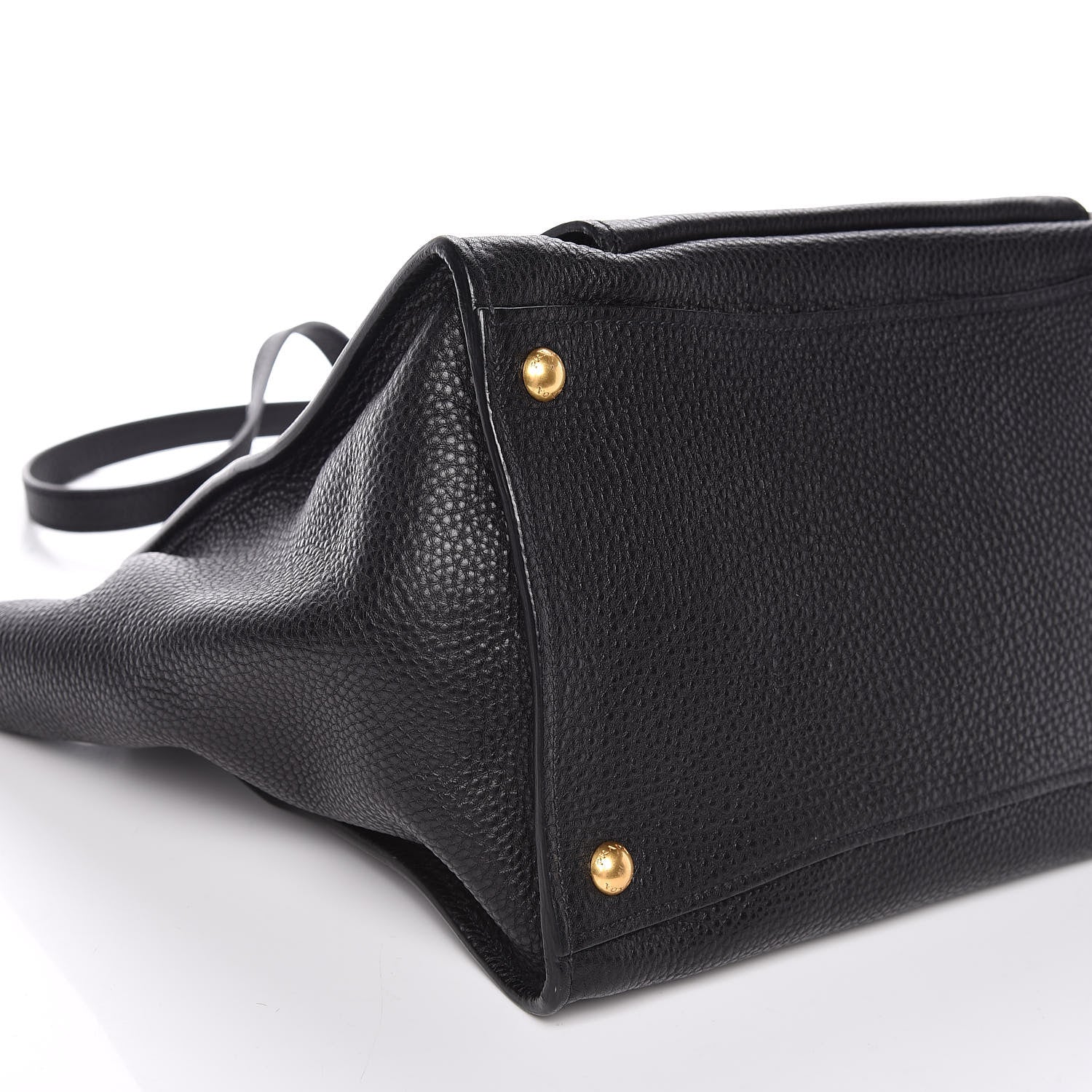 Prada Vitello Phenix Shopping Tote Black 9 of 10