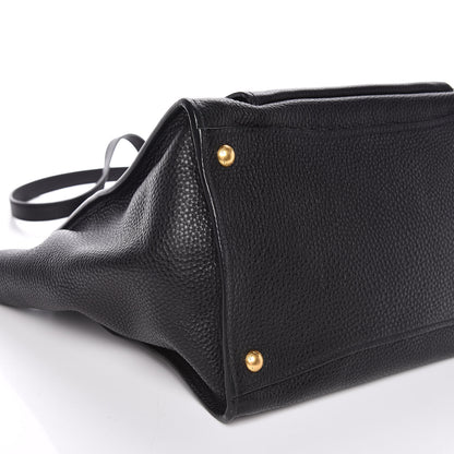 Prada Vitello Phenix Shopping Tote Black 9 of 10