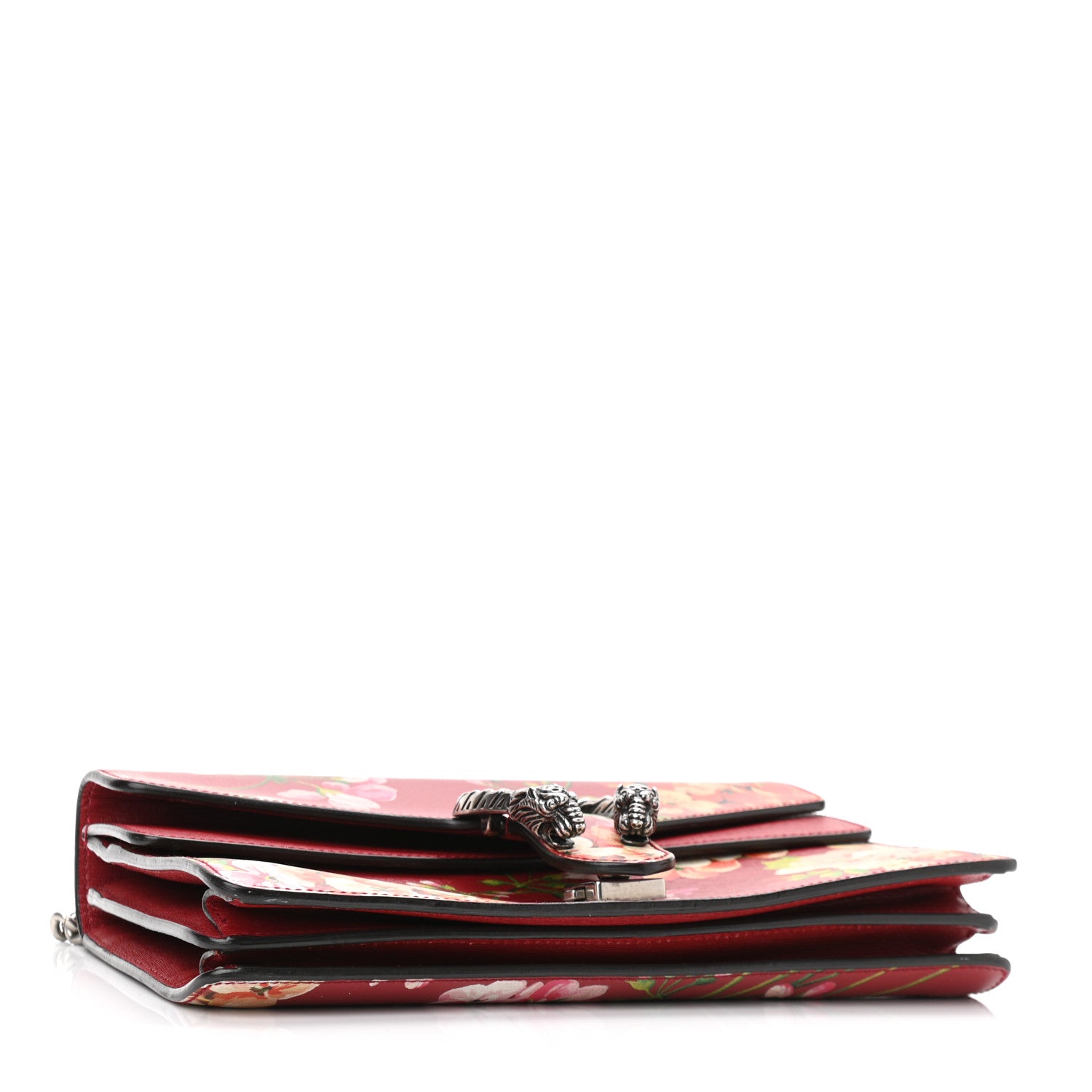 Gucci Calfskin Blooms Print Small Dionysus Shoulder Bag Romantic Cherry Multicolor 2 of 13