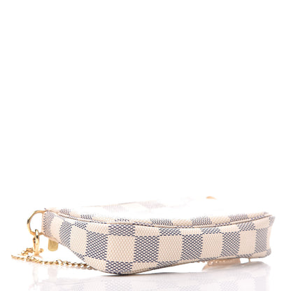 Louis Vuitton Damier Azur Mini Pochette Accessories 4 of 8